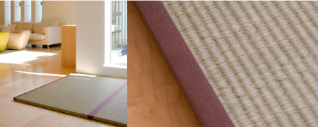 琉球畳の置き畳：設置例