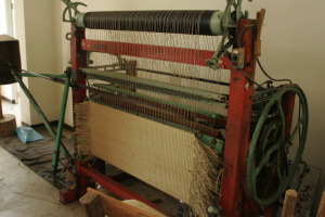 琉球畳表の織り機